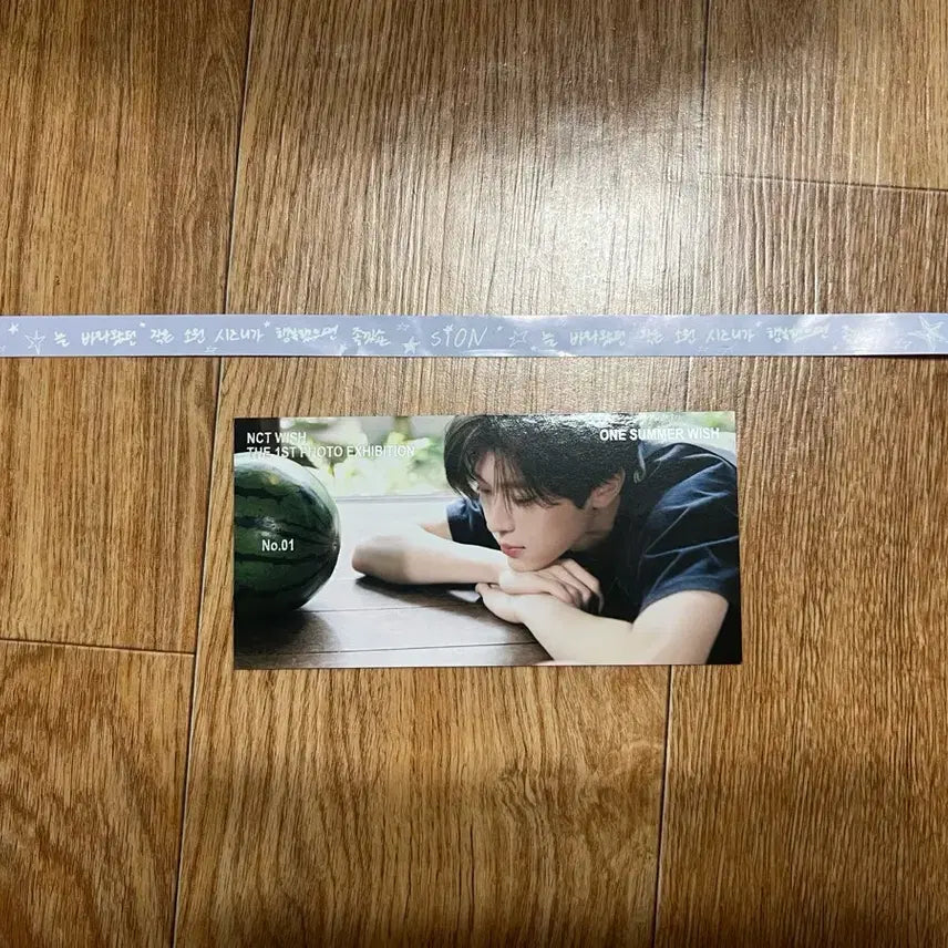 [BUNJANG] NCT WISH Sion One Summer Wish Exhibition Ticket &amp; Obi Set / 엔시티위시 시온 one summer wish 입장 특전 판매