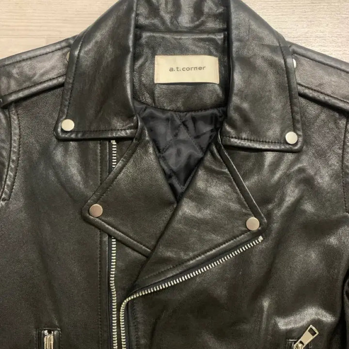 [BUNJANG] Atcorner Real Lambskin Leather Jacket / 앳코너 리얼 양가죽 자켓 55-66사이즈