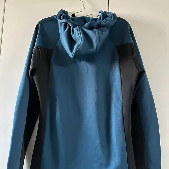 [BUNJANG] Mizuno Blouson Hooded Zip-Up Windbreaker (Light Fleece) / 미즈노 블루종 바람막이 후드집업. 약기모