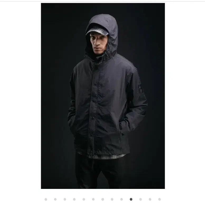 [SOLD OUT] 뉴에라 JAPAN 블랙라벨 (XL) 필드 후드 바람막이