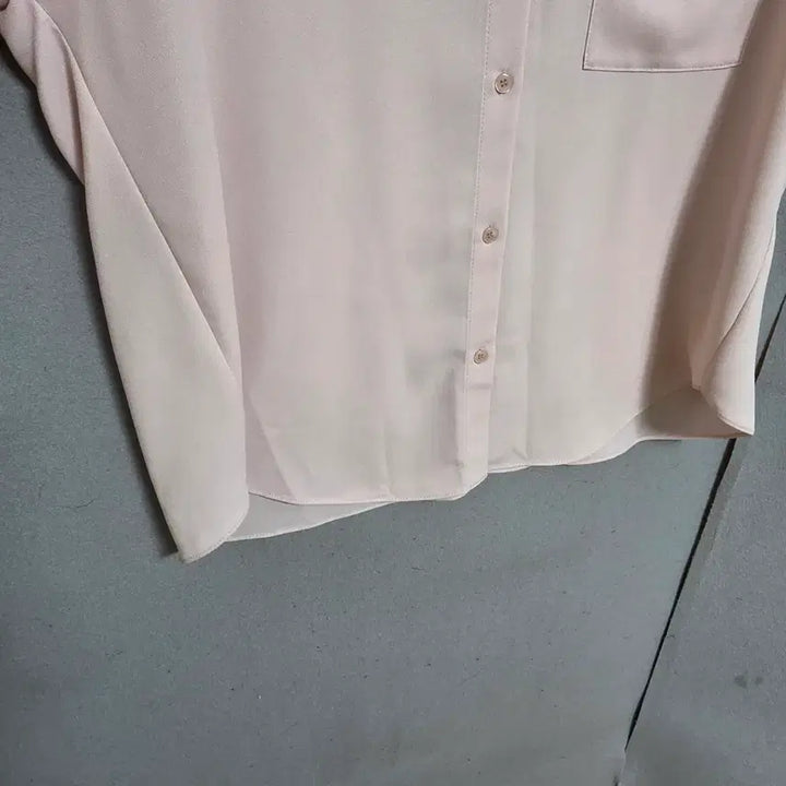 [BUNJANG] List Pink Blouse 66 / 리스트 연핑크 블라우스 66   n3126  미착용제품