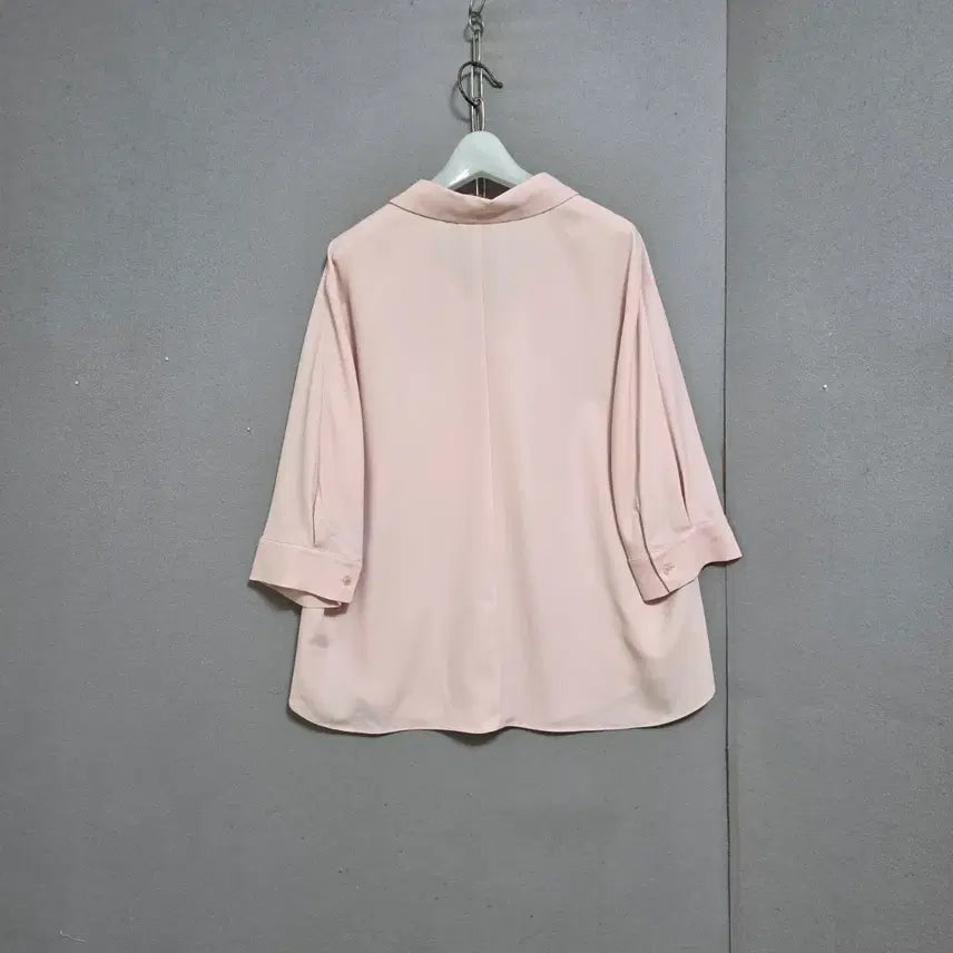 [BUNJANG] List Pink Blouse 66 / 리스트 연핑크 블라우스 66   n3126  미착용제품