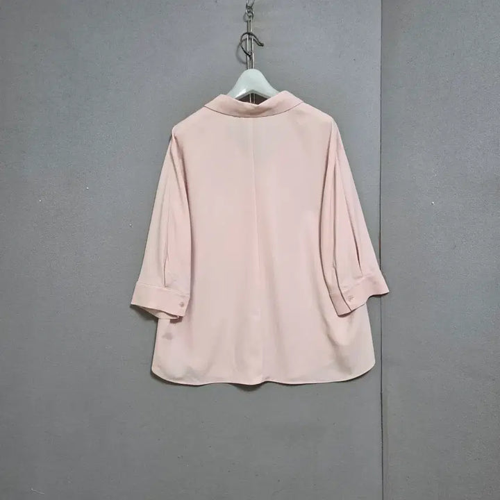 [BUNJANG] List Pink Blouse 66 / 리스트 연핑크 블라우스 66   n3126  미착용제품