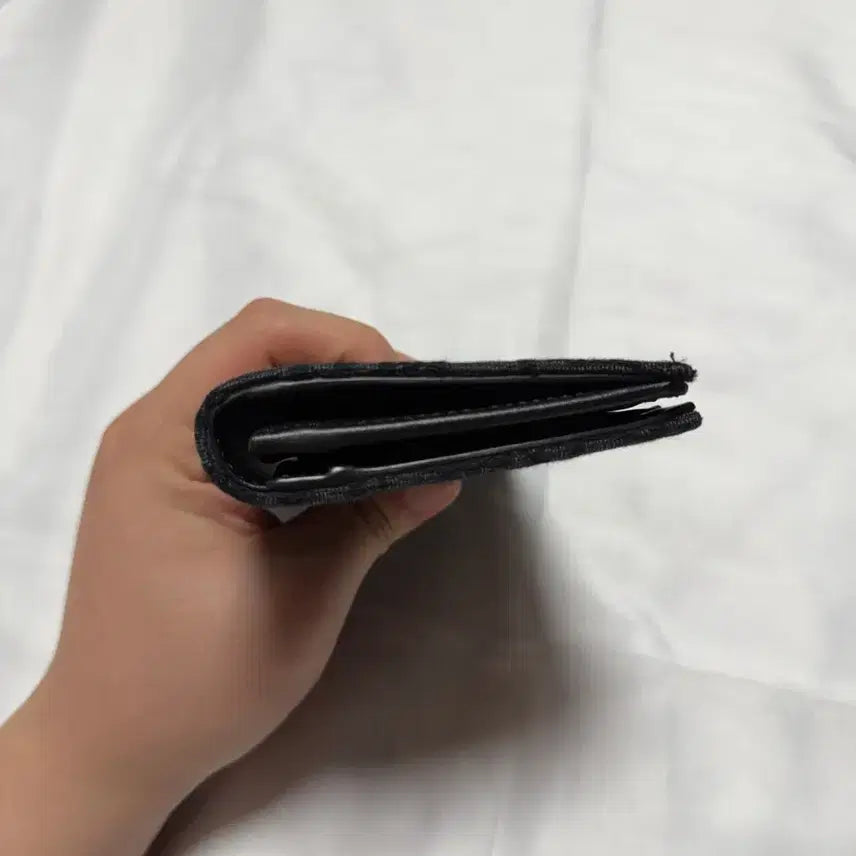 [BUNJANG] Dior Oblique Vertical Black Long Wallet / [S+] 디올 장지갑