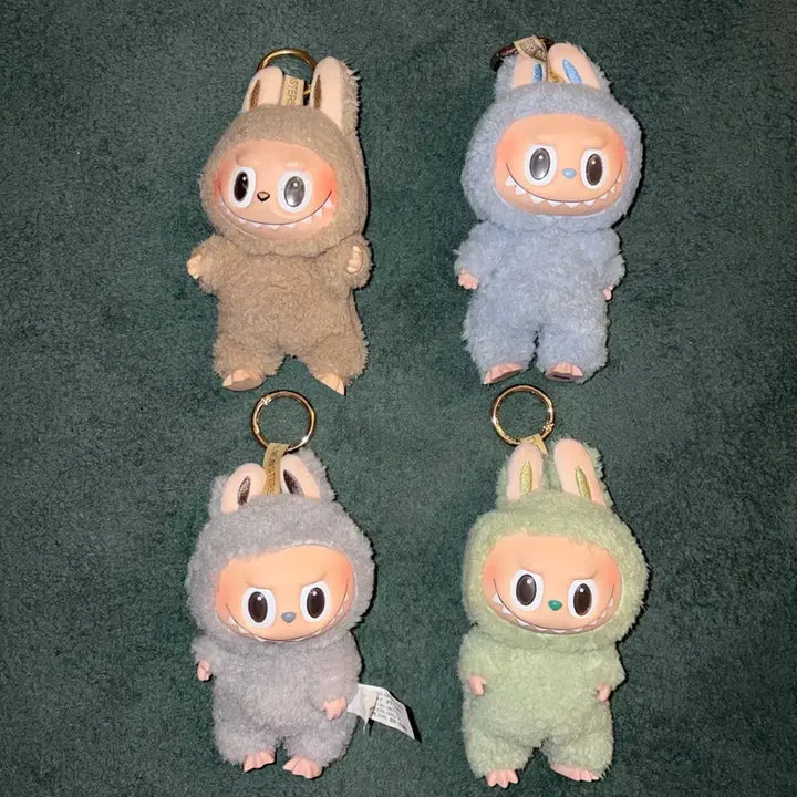 [BUNJANG] Popmart Labubu Exciting Macaron 4-Piece Set / 팝마트 라부부 익사이팅 마카롱 4종 세트 (정품)