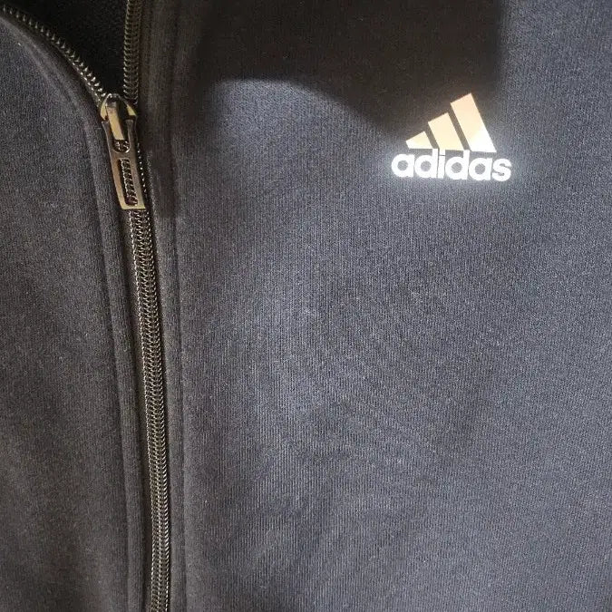[BUNJANG] Adidas Three-Stripes Track Top Zip-Up Black 165/80A / 아디다스 삼선 트랙탑 집업 블랙 165/80A