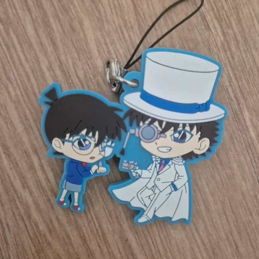 [BUNJANG] Detective Conan Conan & Kid Rubber Strap / 명탐정코난 코난 키드 러버스트랩