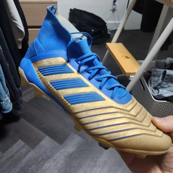[BUNJANG] Adidas Predator 19.1 FG Gold Soccer Cleats / 아디다스 프레데터 19.1 fg 골드 260 축구화