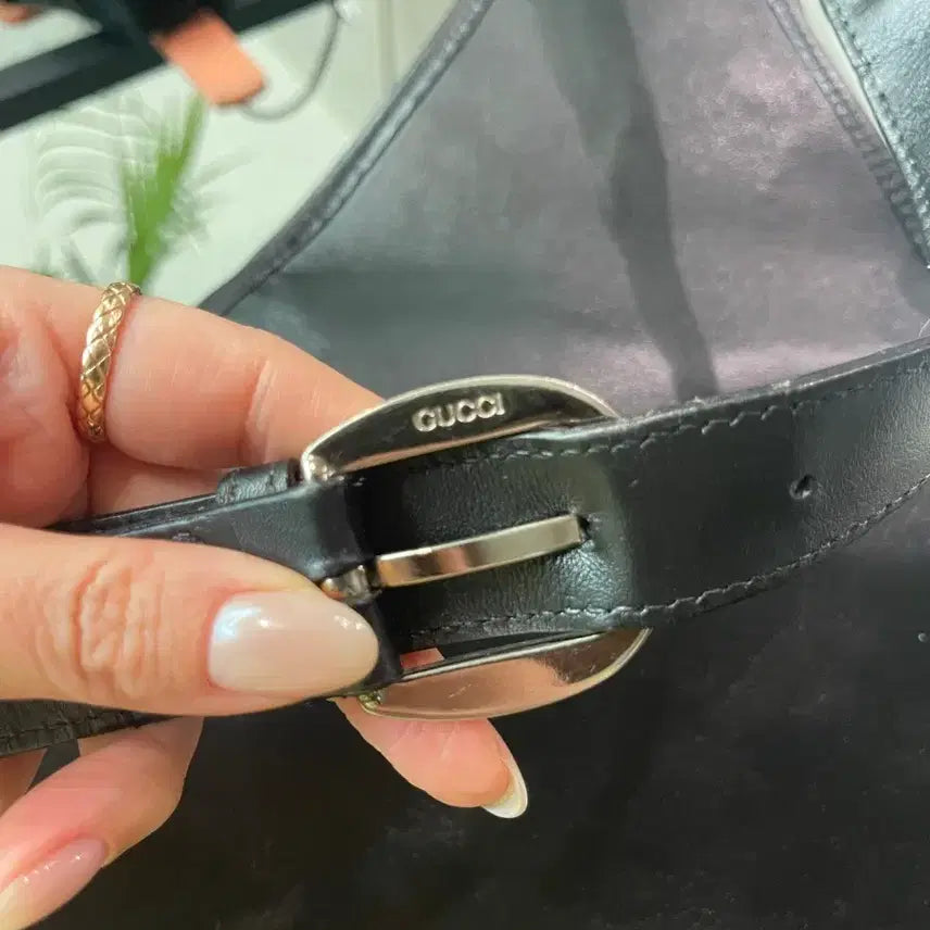 [BUNJANG] Gucci Horsebit Sling Bag Calfskin Silver Hardware / 정품) CUCCI 구찌 홀스빗 슬링백 카프스킨 은장