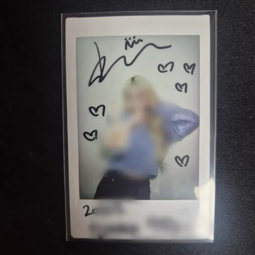 [SOLD OUT] 시그니처 도희 싸인폴라 포카