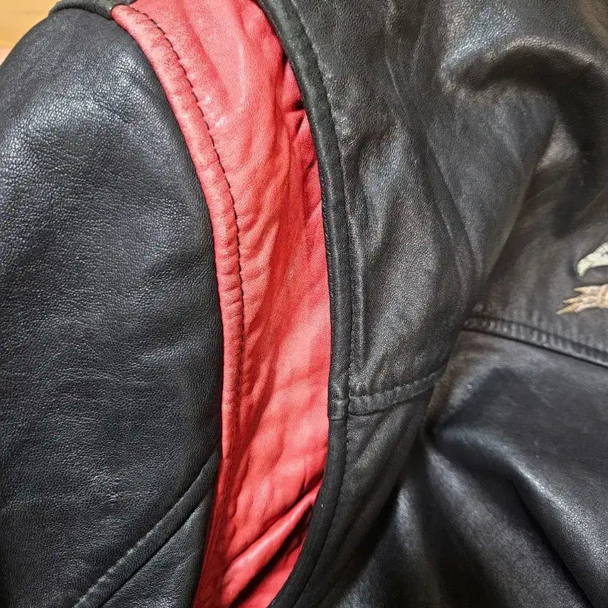 [BUNJANG] Dobis Family Rider Leather Jacket / 도비스패밀린 라이더 가죽자켓