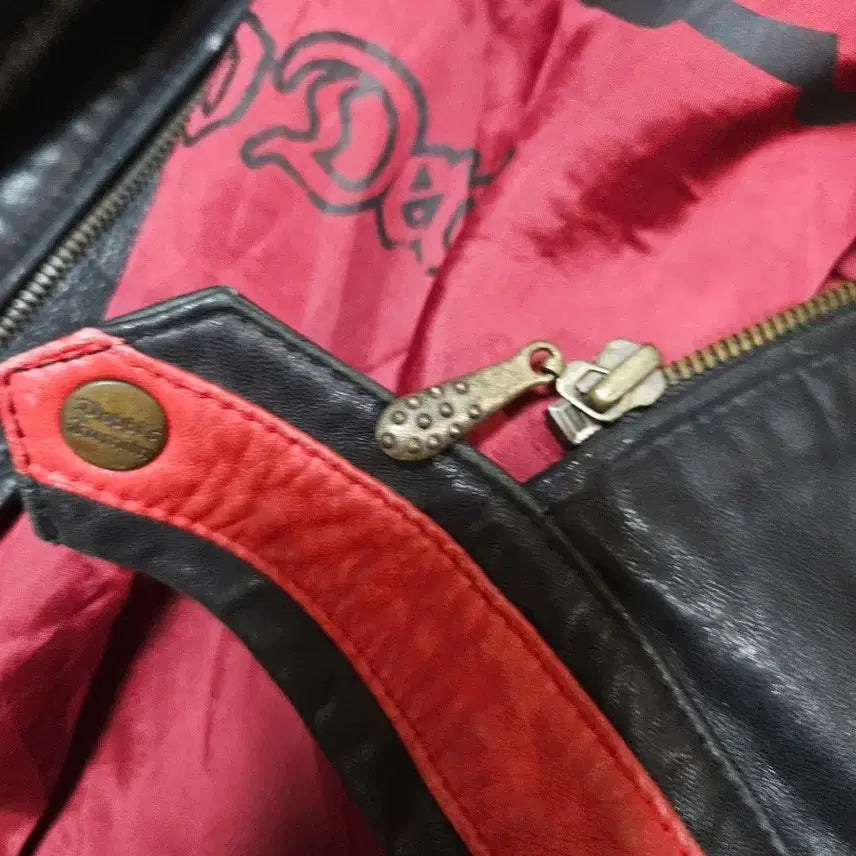 [BUNJANG] Dobis Family Rider Leather Jacket / 도비스패밀린 라이더 가죽자켓