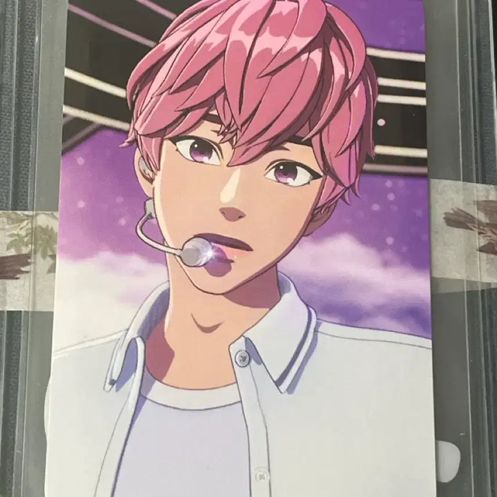 [BUNJANG] PLAVE Bambi Summer Drink Photocard + Ice Cream Pick / 플레이브 육여름 케타포 밤비 음료포카 + 아이스크림픽