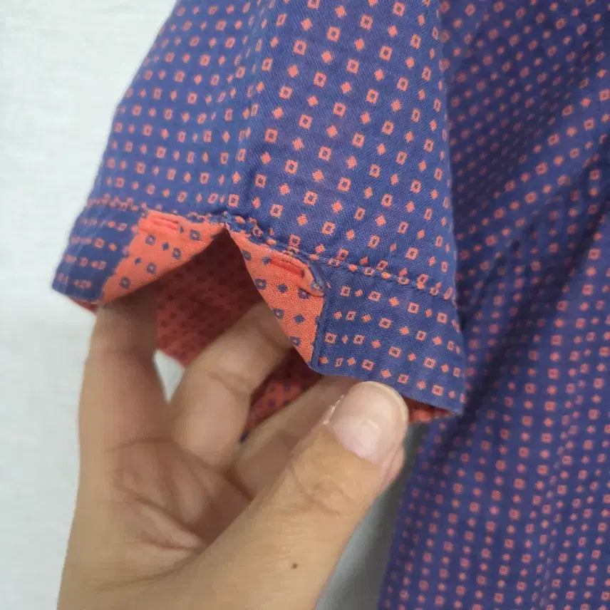 [BUNJANG] DAKS Men's Short Sleeve Shirt / 닥스(DAKS) 남성용 반팔 셔츠 100