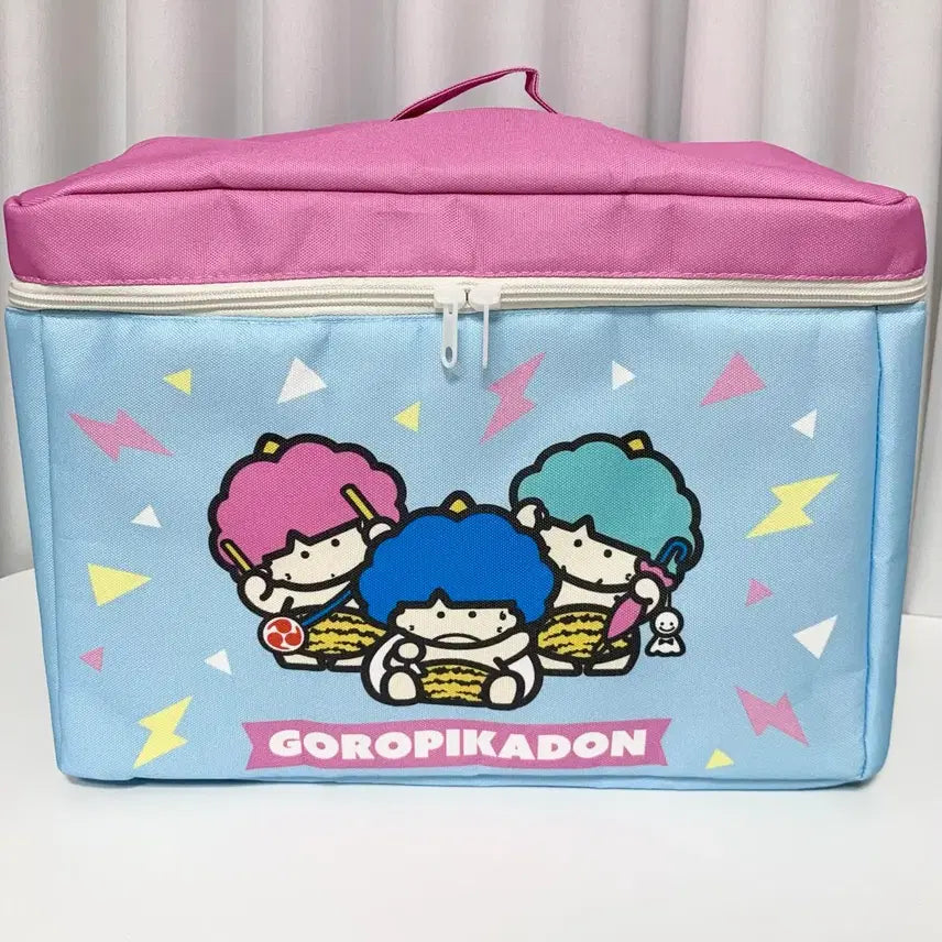 [BUNJANG] 산리오 goropikadon 3형제 지퍼형 수납 케이스 리빙박스(새상품) / 산리오 goropikadon 3형제 지퍼형 수납 케이스 리빙박스(새상품)