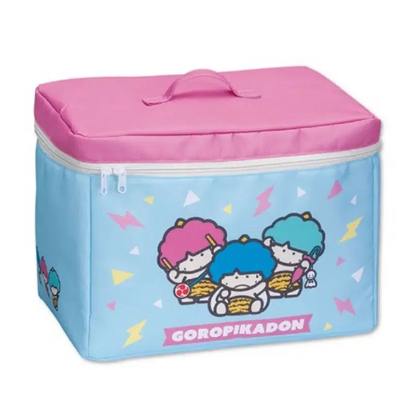 [BUNJANG] 산리오 goropikadon 3형제 지퍼형 수납 케이스 리빙박스(새상품) / 산리오 goropikadon 3형제 지퍼형 수납 케이스 리빙박스(새상품)