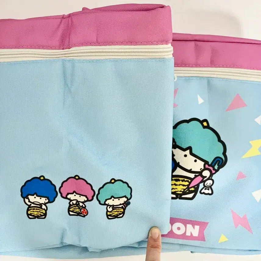 [BUNJANG] 산리오 goropikadon 3형제 지퍼형 수납 케이스 리빙박스(새상품) / 산리오 goropikadon 3형제 지퍼형 수납 케이스 리빙박스(새상품)