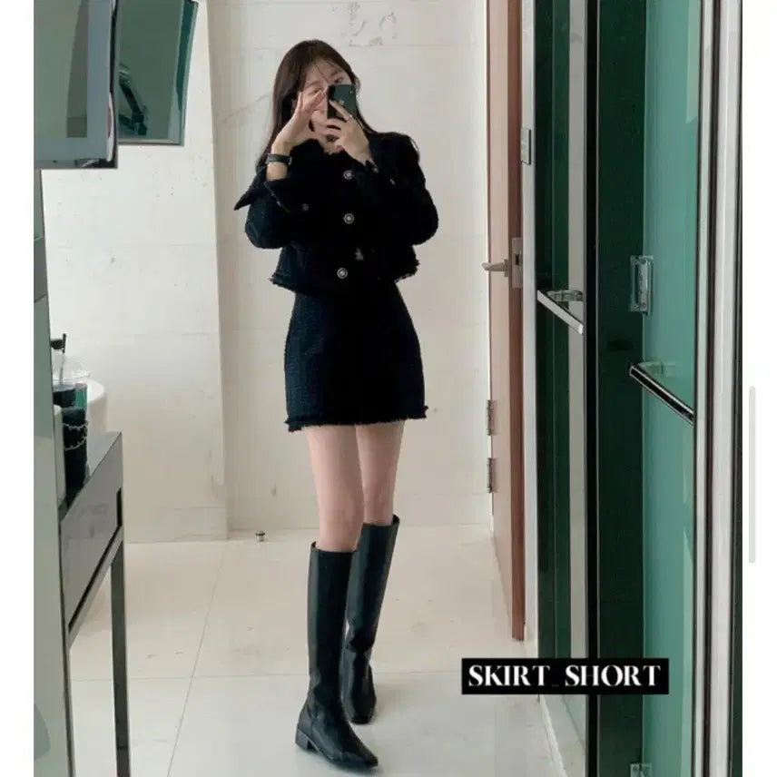 [BUNJANG] Modern Rove Tweed Jacket / 모던로브 트위드자켓