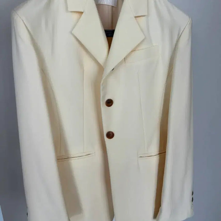 [BUNJANG] Basil Butter Color Jacket / 봄맞이 버터색 자켓(바질)