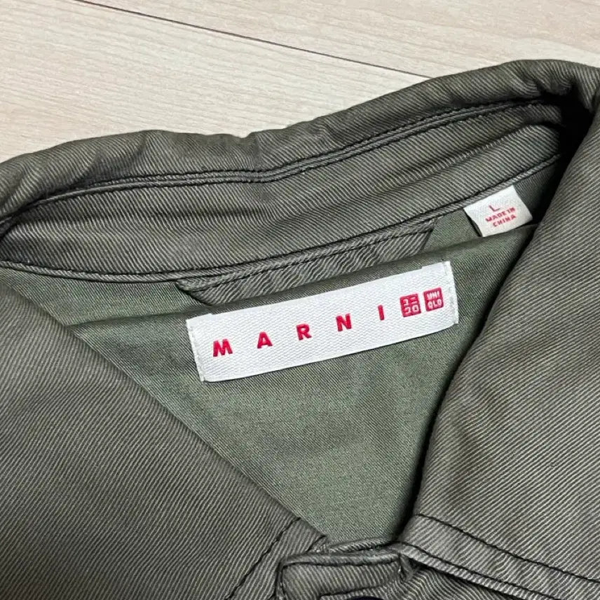 [BUNJANG] Uniqlo Maruni Oversized Work Jacket Olive / 유니클로 마르니 오버사이즈 워크자켓 올리브