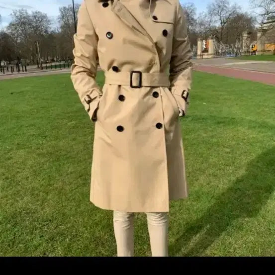 [BUNJANG] Burberry Harborn Trench Coat / 버버리 하본 트렌치 코트