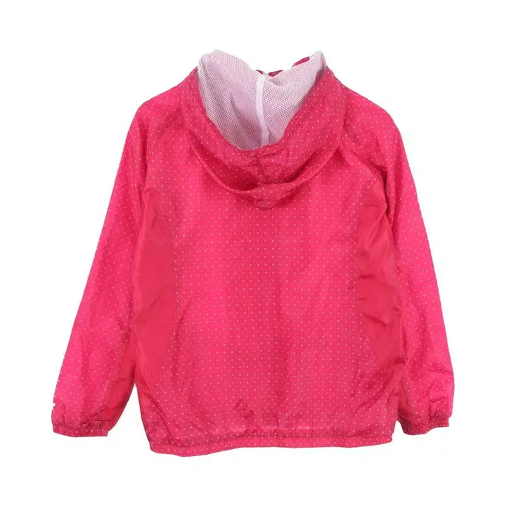 [BUNJANG] New Balance Women's Poly Dot Pattern Hooded Windbreaker / 뉴발란스 (WOMEN - M) 폴리 도트 패턴 후드집업 바람막이