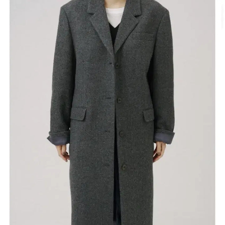 [BUNJANG] Tannat Herringbone Single Coat / 타낫 헤링본 싱글코트