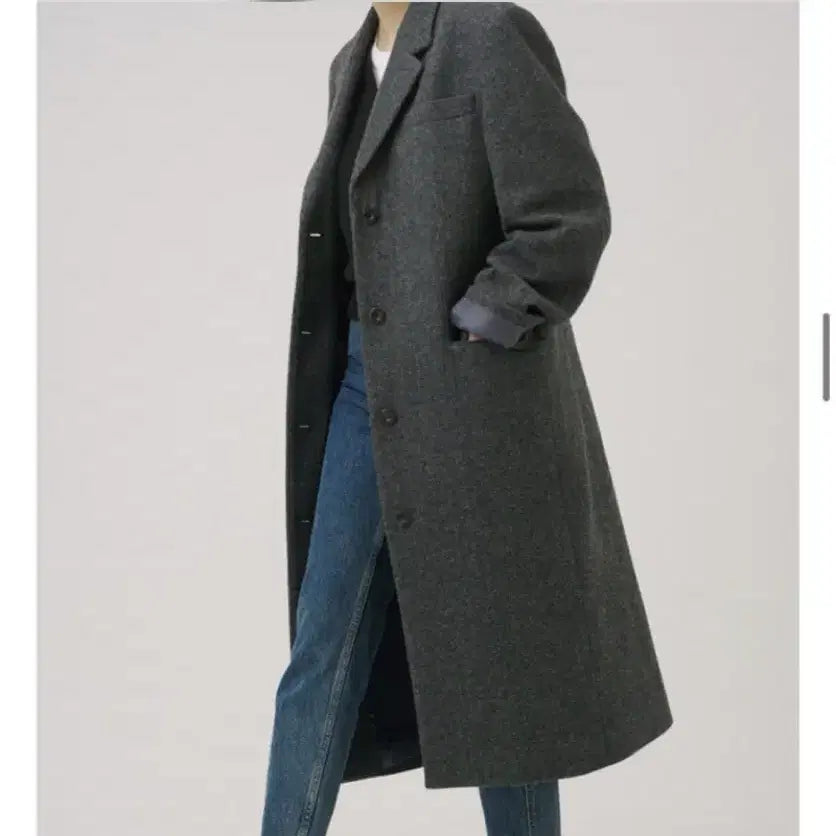 [BUNJANG] Tannat Herringbone Single Coat / 타낫 헤링본 싱글코트