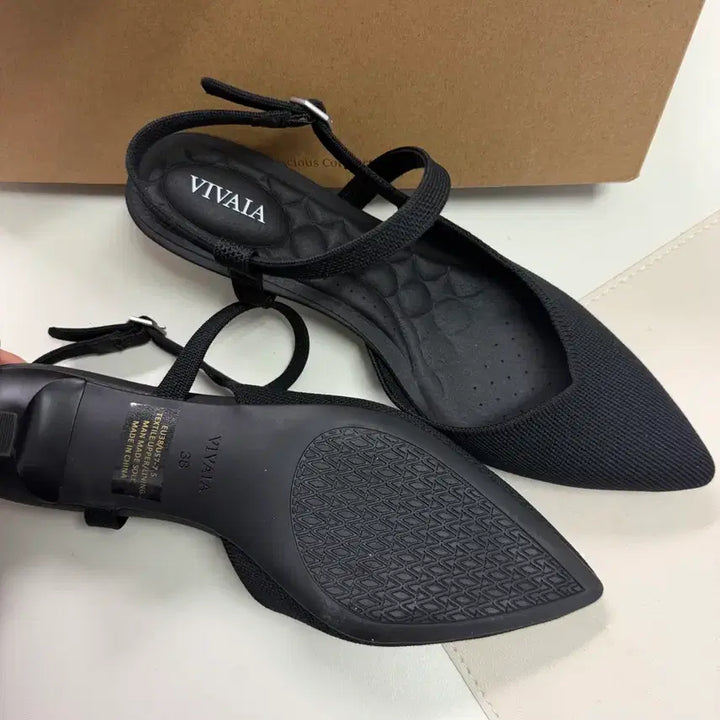 [BUNJANG] VIVAIA SYLVAN Black Heels / VIVAIA 비바이아 SYLVAN 블랙 힐