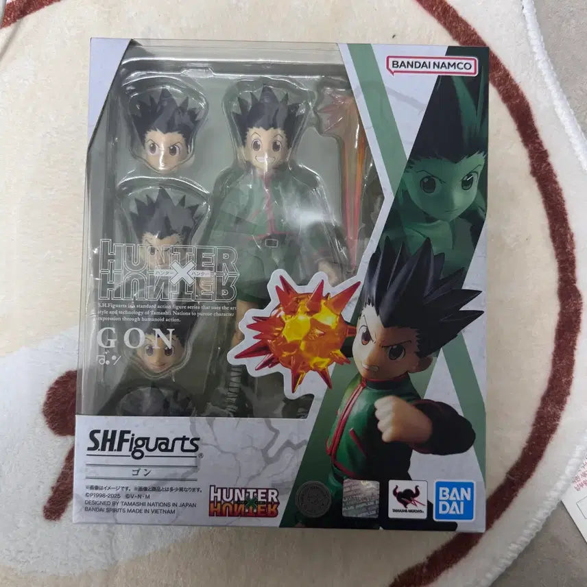 [BUNJANG] Hunter x Hunter Gon Freecss Action Figure / 헌터x헌터 hunter SHF 곤 액션 피규어