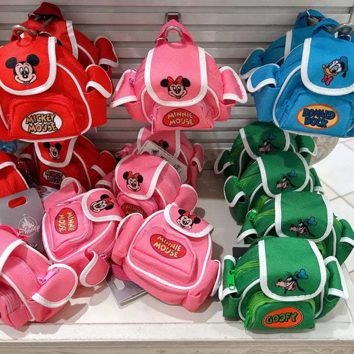 [BUNJANG] Disney Mickey Mouse Backpack Keyring / 일본수입 디즈니미키마우스백팩키링 미니어처미니마우스배낭 도널드덕 구피가방
