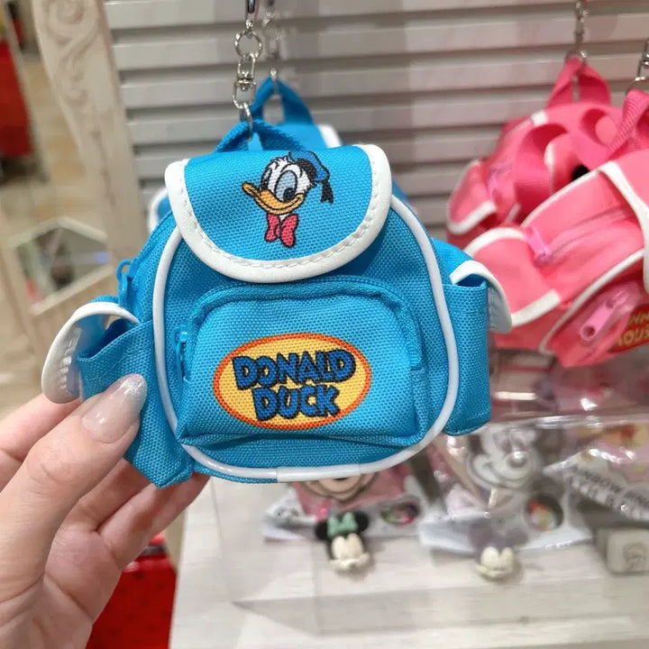 [BUNJANG] Disney Mickey Mouse Backpack Keyring / 일본수입 디즈니미키마우스백팩키링 미니어처미니마우스배낭 도널드덕 구피가방