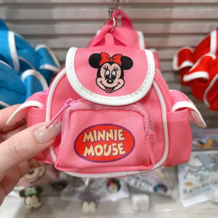 [BUNJANG] Disney Mickey Mouse Backpack Keyring / 일본수입 디즈니미키마우스백팩키링 미니어처미니마우스배낭 도널드덕 구피가방