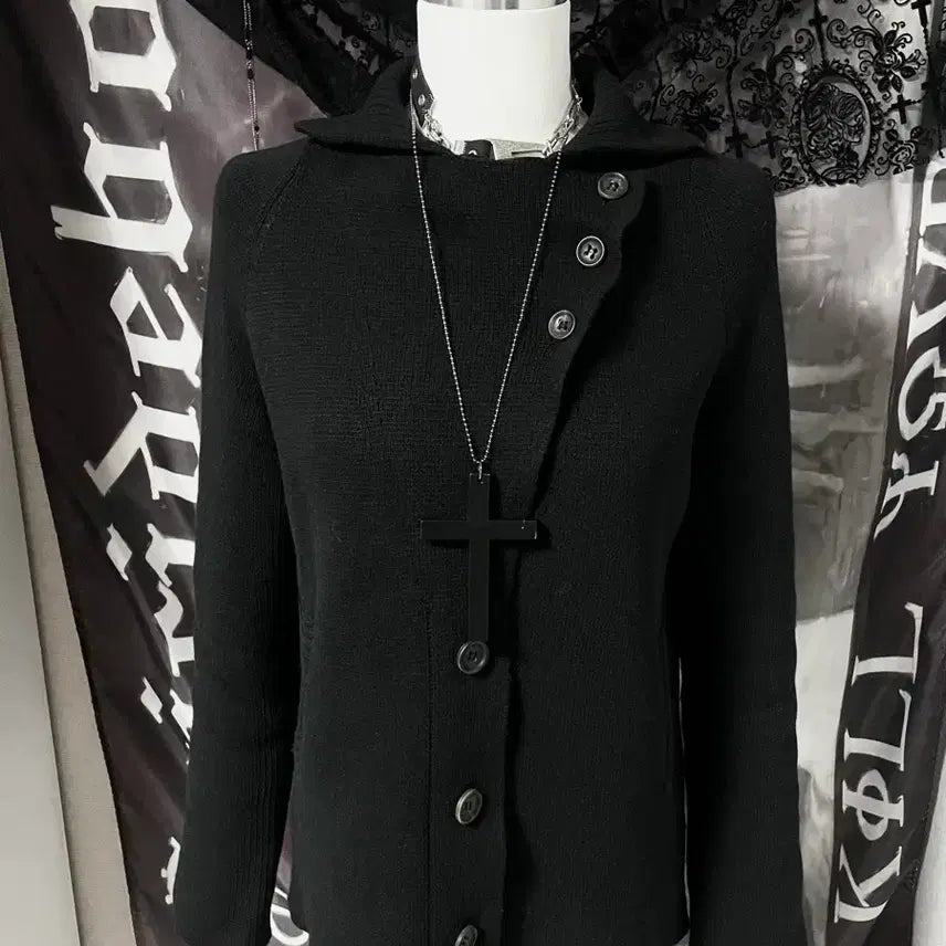 [BUNJANG] System Asymmetric Button Wool Cardigan / 한섬 시스템 비대칭사선버튼울가디건 무채색아카이브요지꼼데캐피탈st 유니섹스