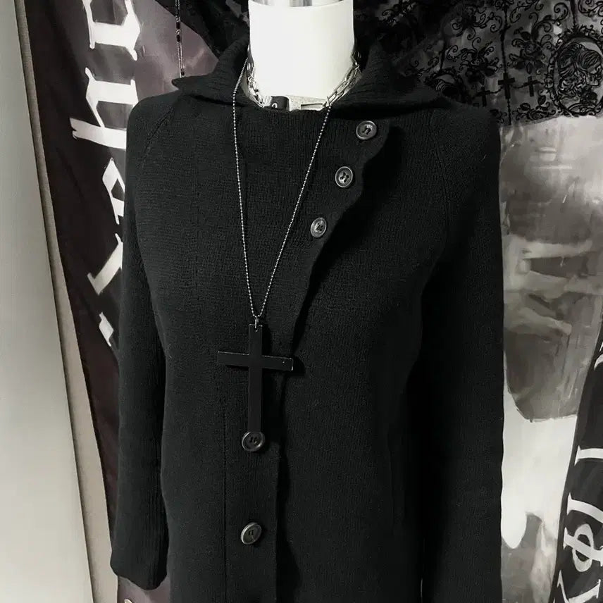 [BUNJANG] System Asymmetric Button Wool Cardigan / 한섬 시스템 비대칭사선버튼울가디건 무채색아카이브요지꼼데캐피탈st 유니섹스