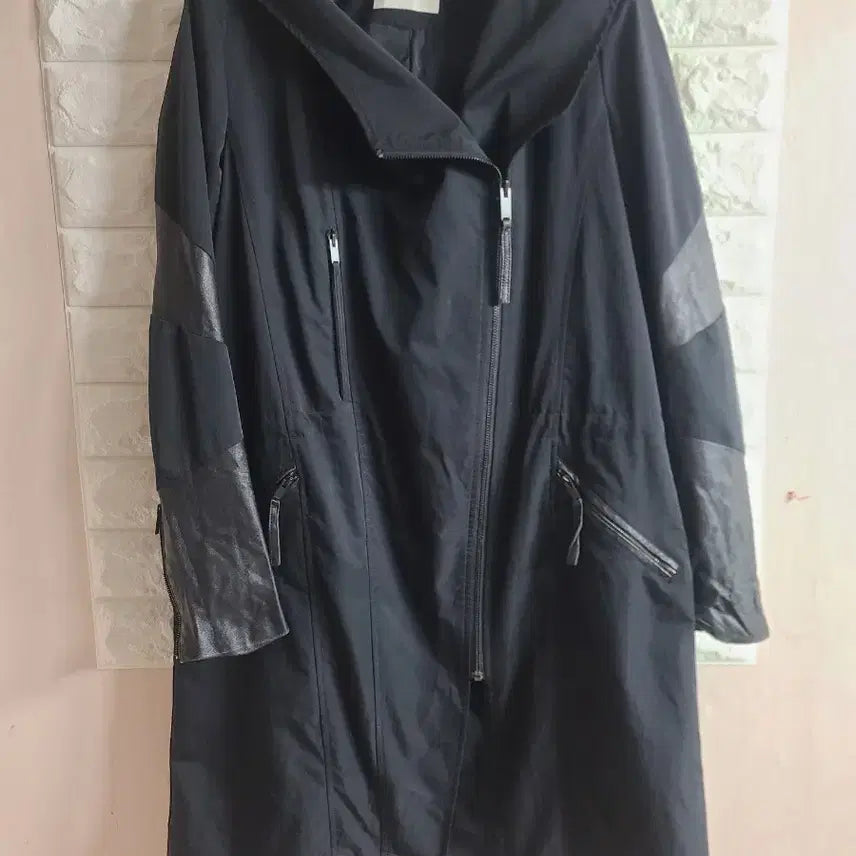 [BUNJANG] D'deMOO Women's Leather Hooded Coat / D'deMOO 여성 양가죽 후드 코트(55)