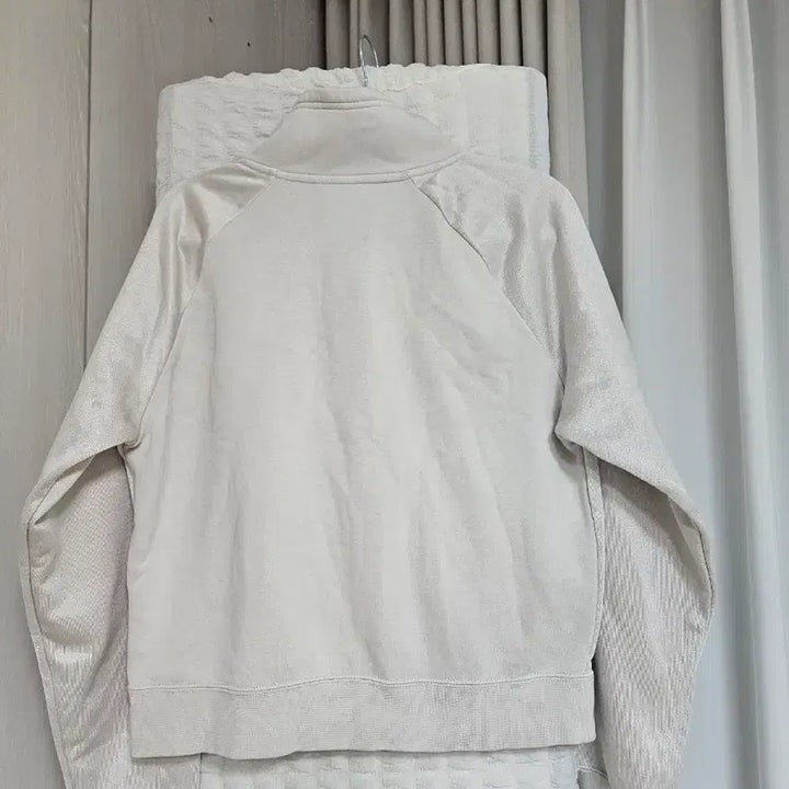 [BUNJANG] Nike Crop Half-Zip Sweatshirt / 나이키 반집업 크롭 맨투맨