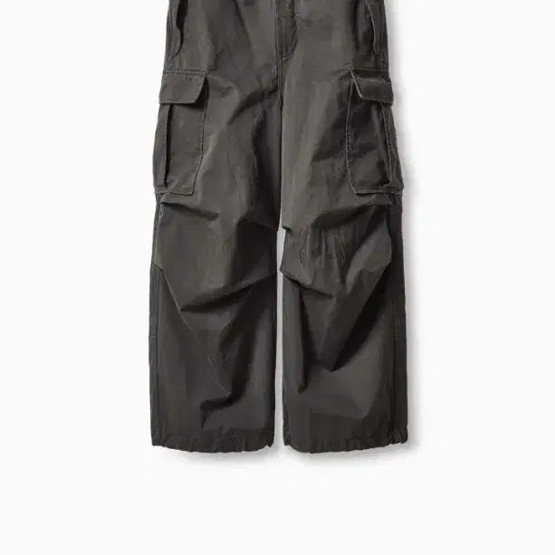 [BUNJANG] Years Ago Cotton Drill Jumbo Cargo Pants Charcoal / 이얼즈어고 코튼 드릴 점보 카고팬츠 차콜 새제품