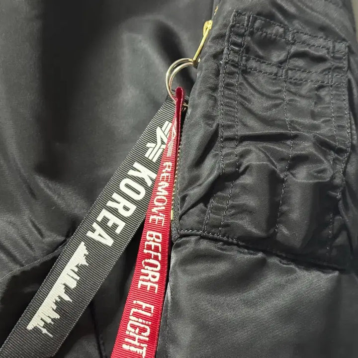 [BUNJANG] Alpha Industries M-1 Bomber Jacket / 알파인더스트리 블랙 m-1 S