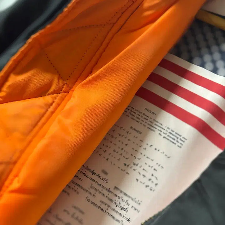 [BUNJANG] Alpha Industries M-1 Bomber Jacket / 알파인더스트리 블랙 m-1 S