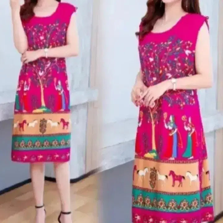 [BUNJANG] Floral Midi Dress / 원피스