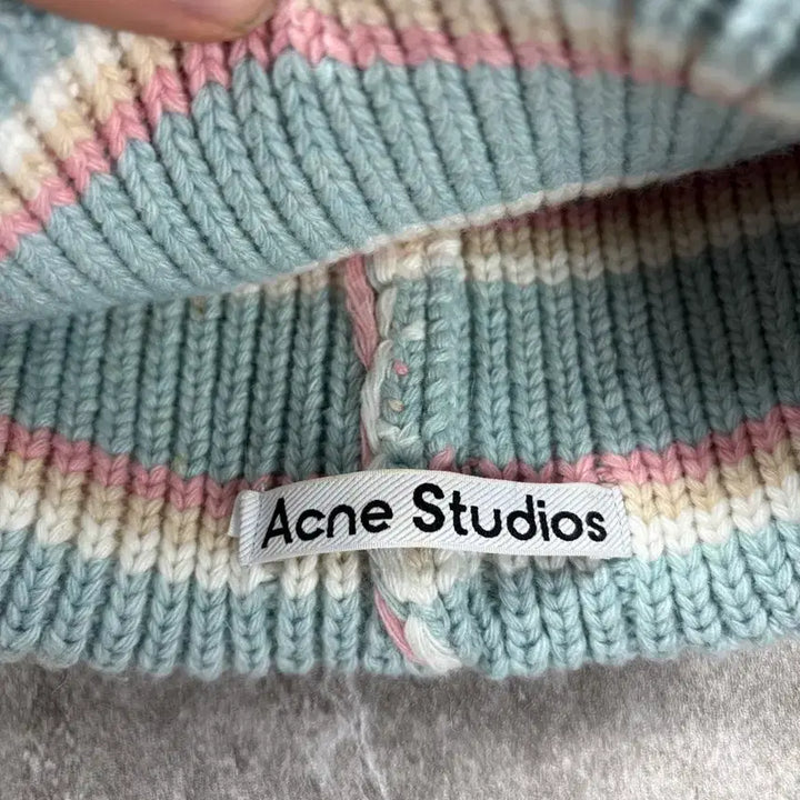 [BUNJANG] Acne Studios Striped Beanie / 아크네 스튜디오 스트라이프 비니