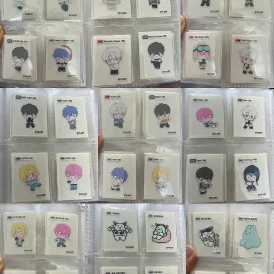 [BUNJANG] PLAVE Ttbuseal 60-Piece Bundle Set / 플레이브 gs 띠부씰 60종 일괄 드볼 전종 양도