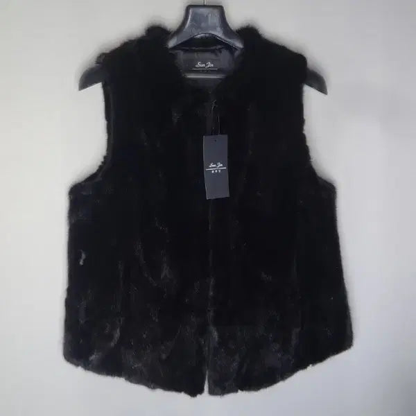 [BUNJANG] Sunjin Cleo Real Mink Fur Vest Jacket / 선진클레오(미사용새제품)/여성66/리얼밍크퍼베스트조끼자켓/달순구제154