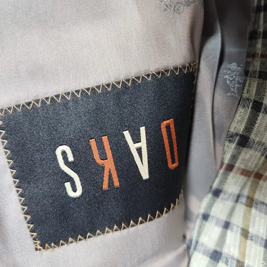 [BUNJANG] DAKS Check Jacket 97 / DAKS 체크 자켓 97