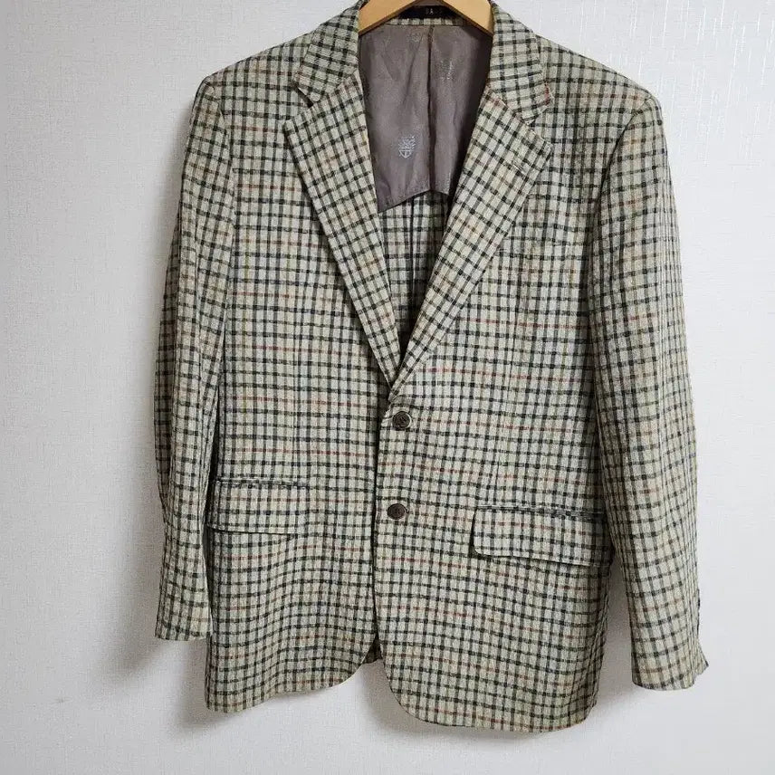 [BUNJANG] DAKS Check Jacket 97 / DAKS 체크 자켓 97