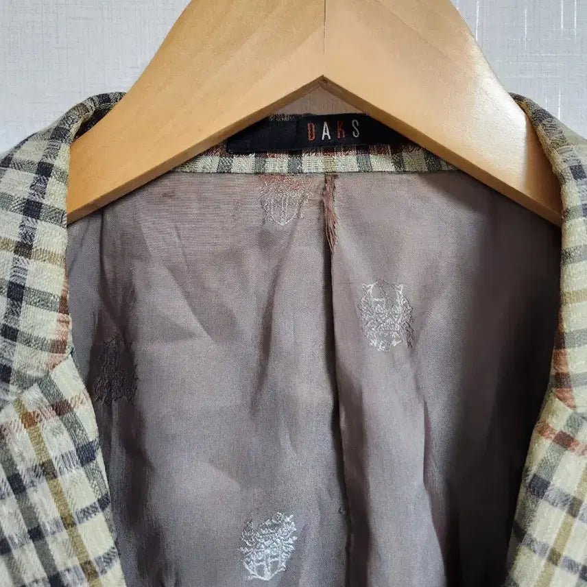 [BUNJANG] DAKS Check Jacket 97 / DAKS 체크 자켓 97