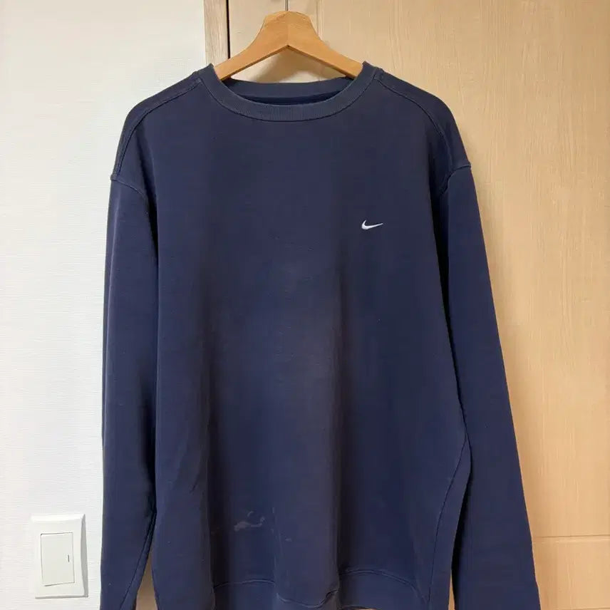 [BUNJANG] Nike Vintage Sweatshirt (Mini Swoosh) / 나이키 빈티지 스웻셔츠 90s (미니 스우시)