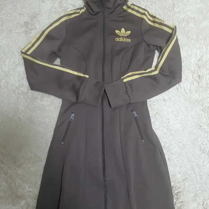 [BUNJANG] Adidas Old School One-Piece Zip-Up Dress / 아디다스 올드스쿨 원피스 집업 사이즈xs 85