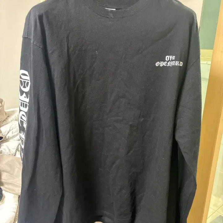 [BUNJANG] OYS Long Sleeve T-Shirt / OYS 오와이오와이 블랙 긴팔 티셔츠